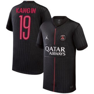 Kang In PSG 25/26 Fourth Jersey (Cup printing)
