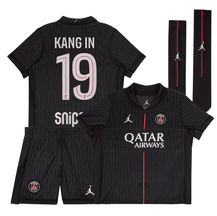 Kang In PSG 2526 Fourth Kids Kit