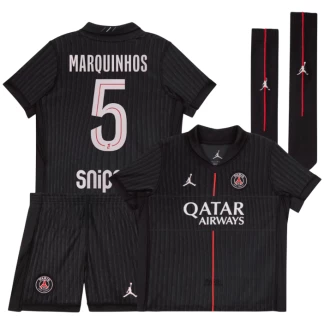 Marquinhos PSG 25/26 Fourth Kids Kit