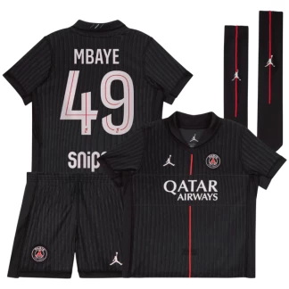 Mbaye PSG 25/26 Fourth Kids Kit