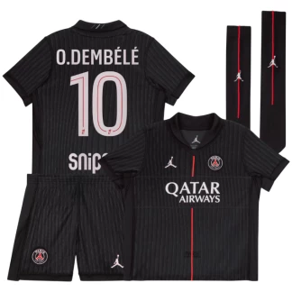 O.Dembélé PSG 25/26 Fourth Kids Kit