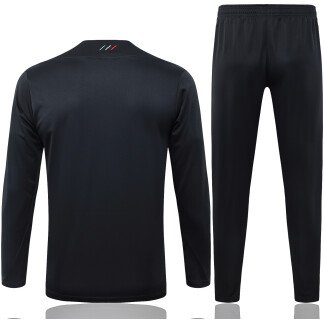 PSG 25/26 Black Half-Zip Training Tracksuit