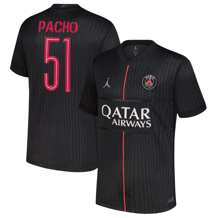 Pacho PSG 2526 Fourth Jersey (Cup printing)