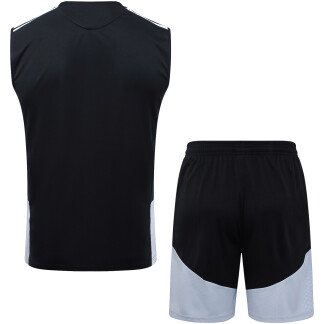 Real Madrid 25/26 Black Sleeveless Training Kit