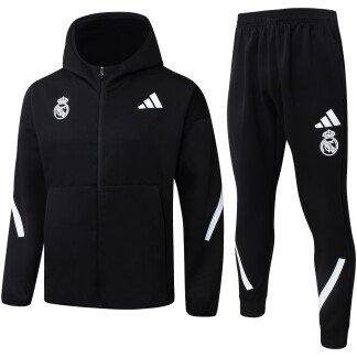 Real Madrid 25/26 Hooded Tracksuit