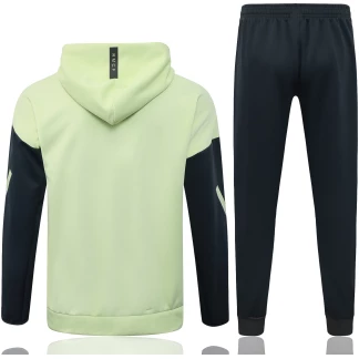 Real Madrid 25/26 Light Green Hooded Tracksuit