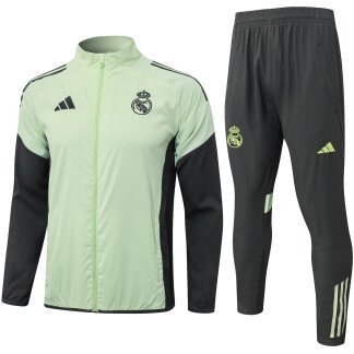 Real Madrid 25/26 Mint Performance Windbreaker Tracksuit