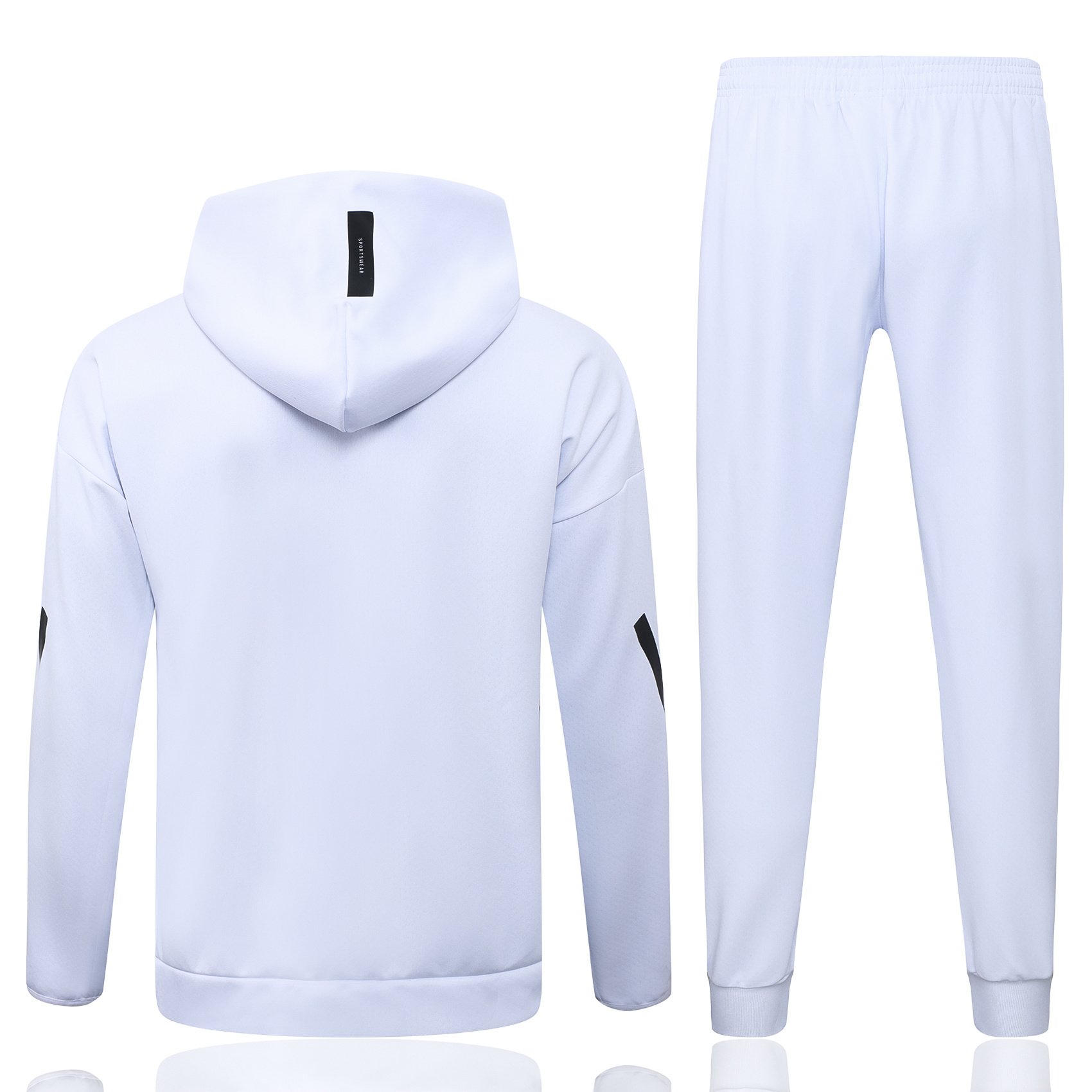 Real Madrid 2526 White Hooded Tracksuit2
