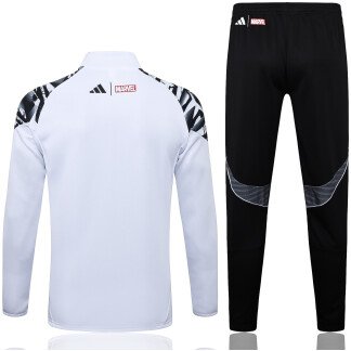 Real Madrid 25/26 White Training Tracksuit