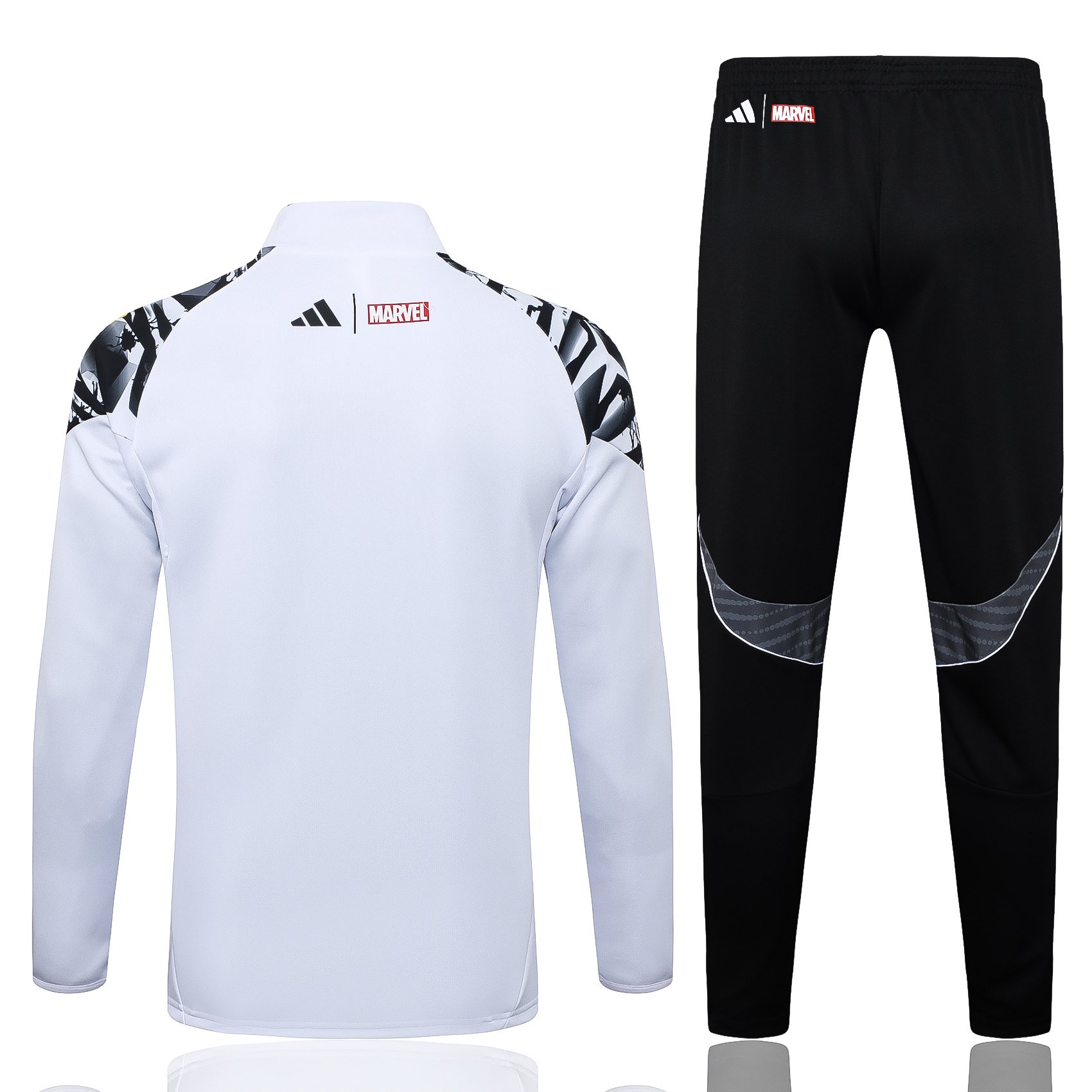 Real Madrid 2526 White Training Tracksuit2