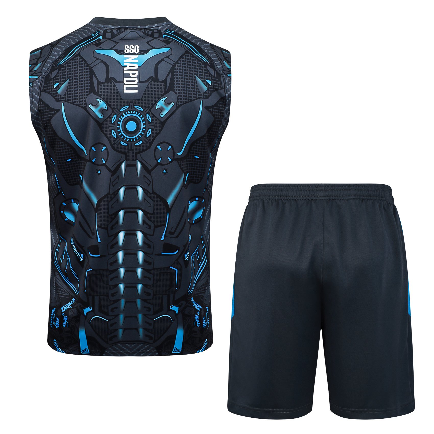 SSC Napoli 2526 Sleeveless Training Kit2