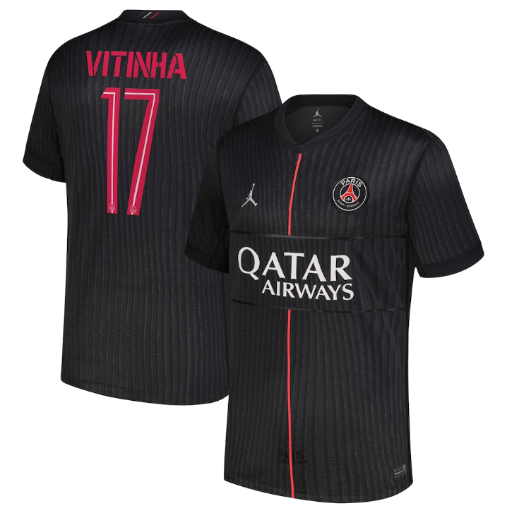 Vitinha PSG 2526 Fourth Jersey (Cup printing)