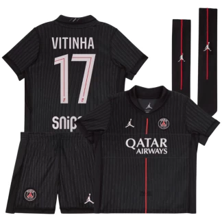 Vitinha PSG 25/26 Fourth Kids Kit