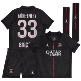 Zaïre-Emery PSG 25/26 Fourth Kids Kit