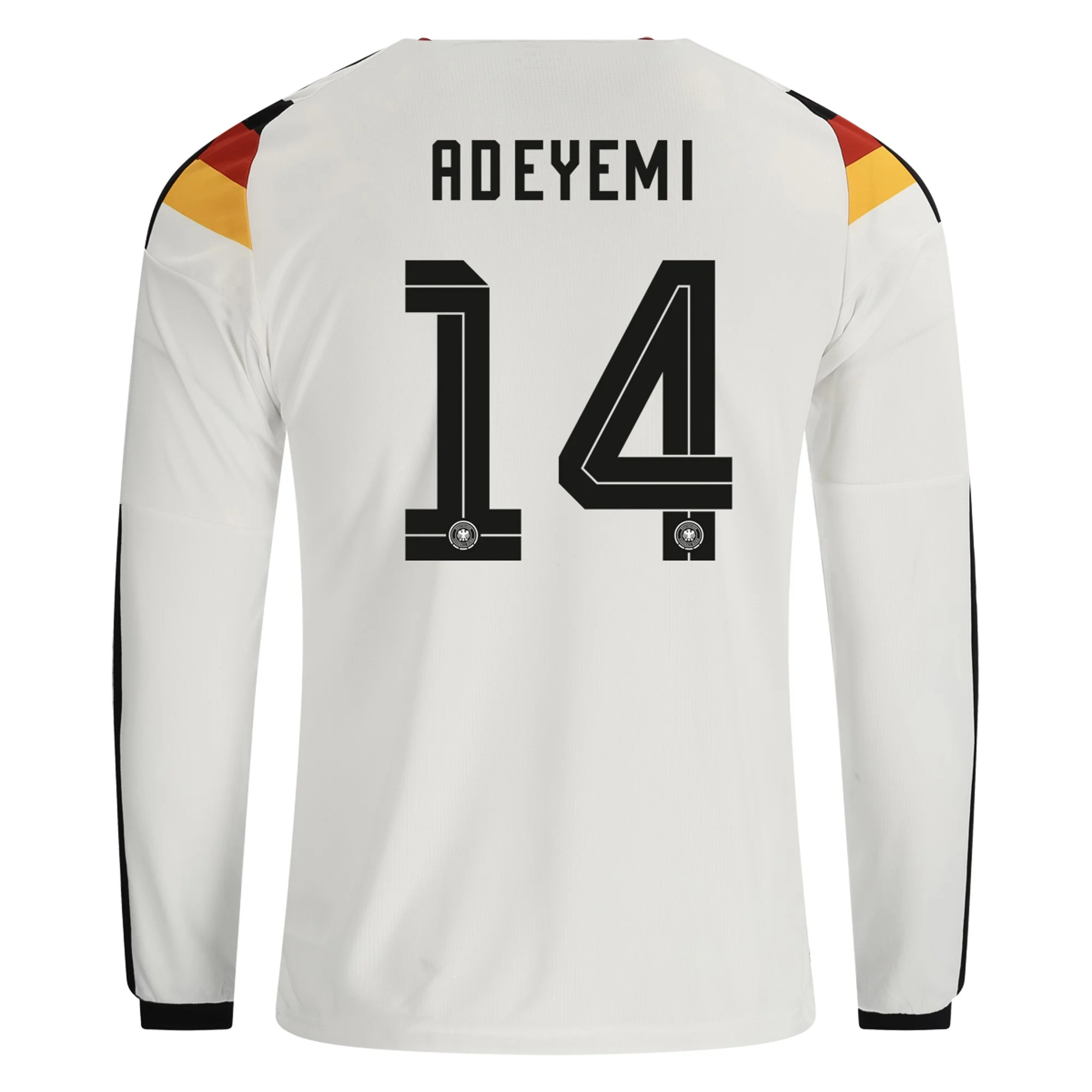 Adeyemi Germany 2627 Long Sleeve Home Jersey