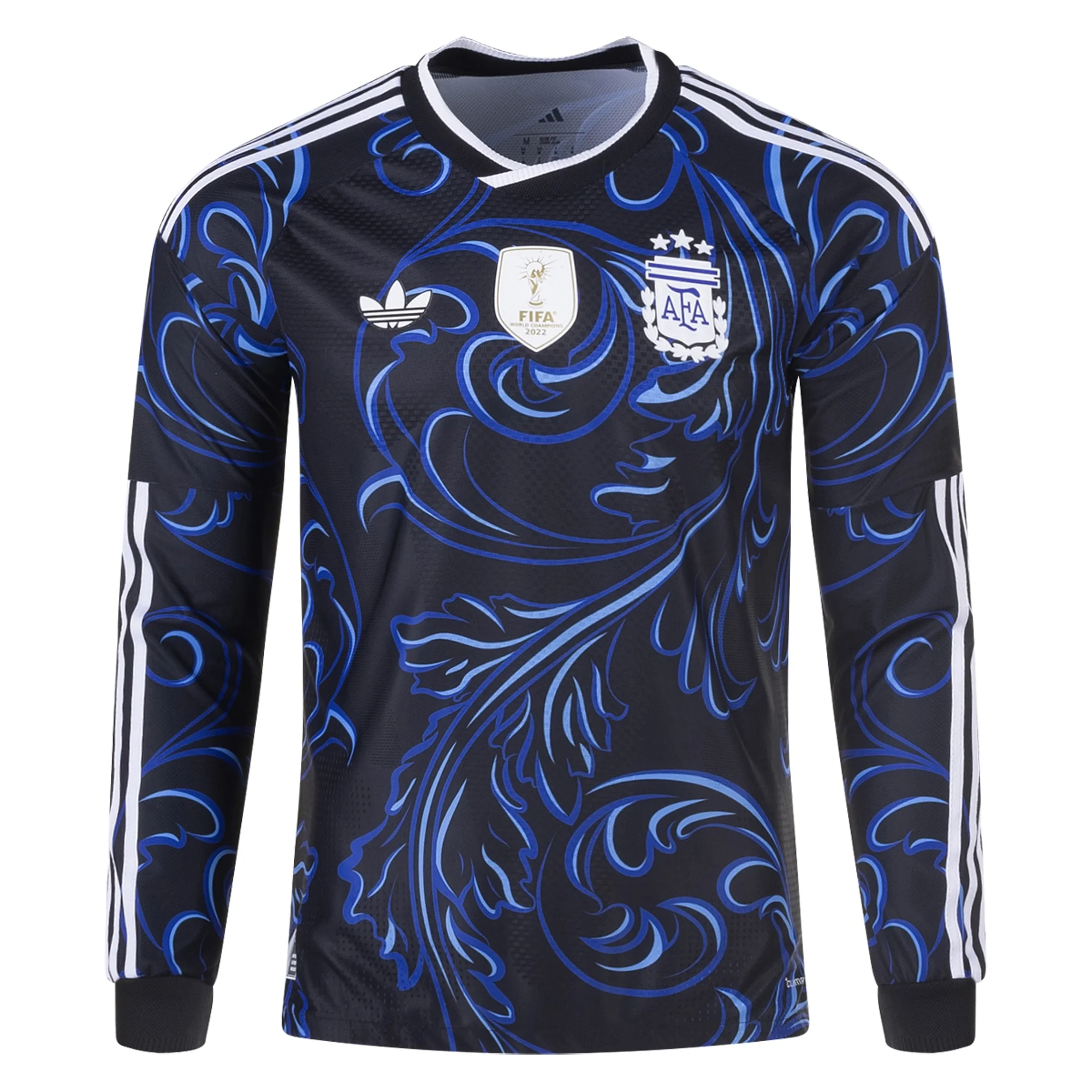 Argentina 2627 Authentic Away Long Sleeve Jersey
