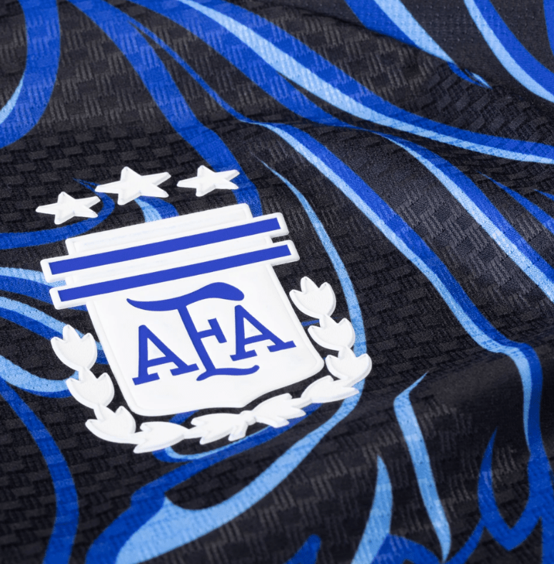 Argentina 2627 Authentic Away Long Sleeve Jersey3