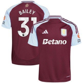Bailey Aston Villa 24/25 Home Jersey