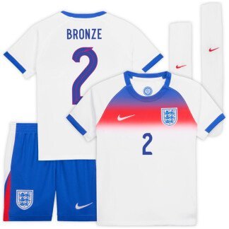 Bronze England 2025 Home Kids Kit