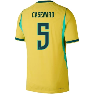 Casemiro Brazil 26/27 Authentic Home Jersey