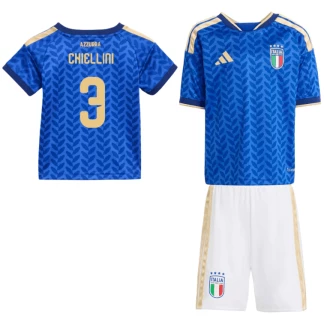 Chiellini Italy 26/27 Home Kids Kit