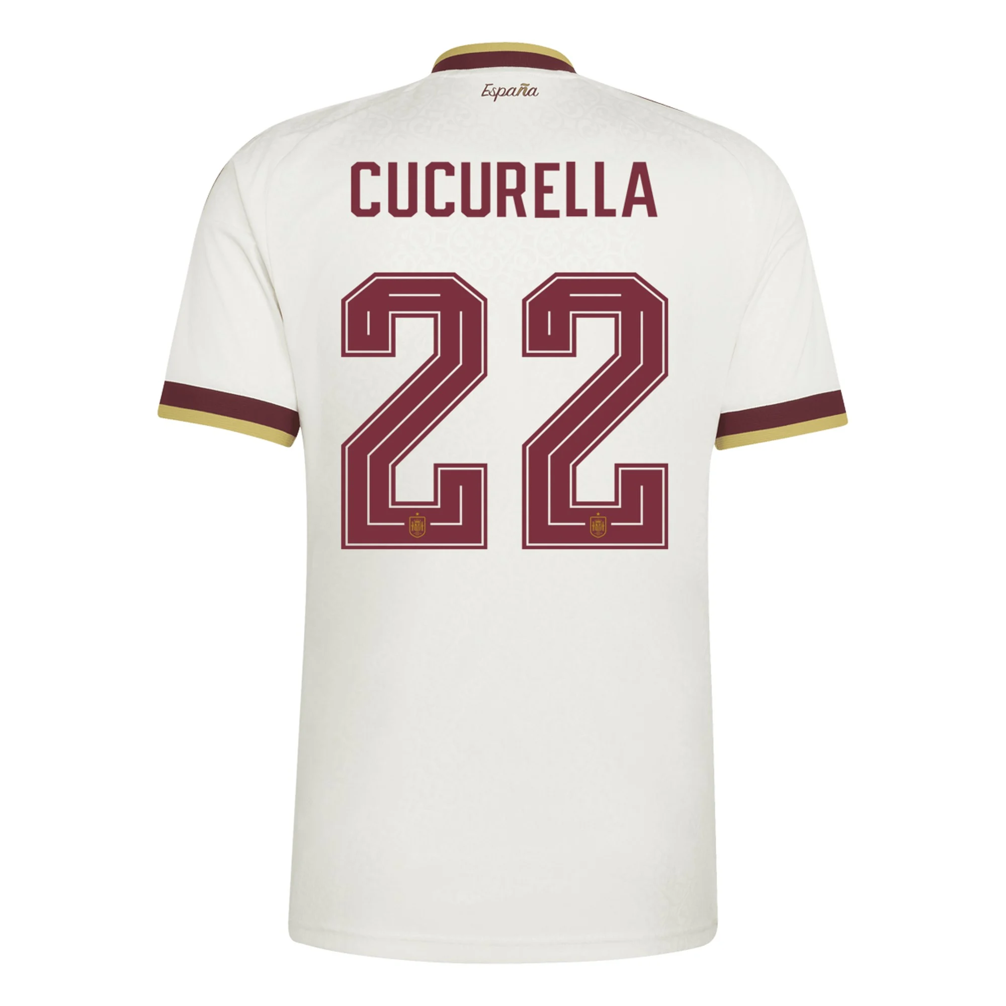 Cucurella Spain 2627 Away Jersey