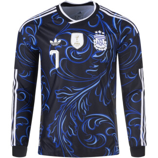 De Paul Argentina 26/27 Authentic Away Long Sleeve Jersey