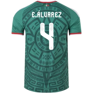 E. Álvarez Mexico 26/27 Authentic Home Jersey