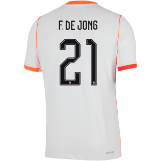 F. De Jong Netherlands 26/27 Authentic Away Jersey