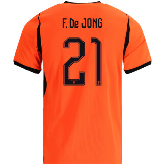 F. De Jong Netherlands 26/27 Home Jersey