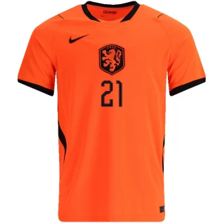F. De Jong Netherlands 26/27 Home Jersey