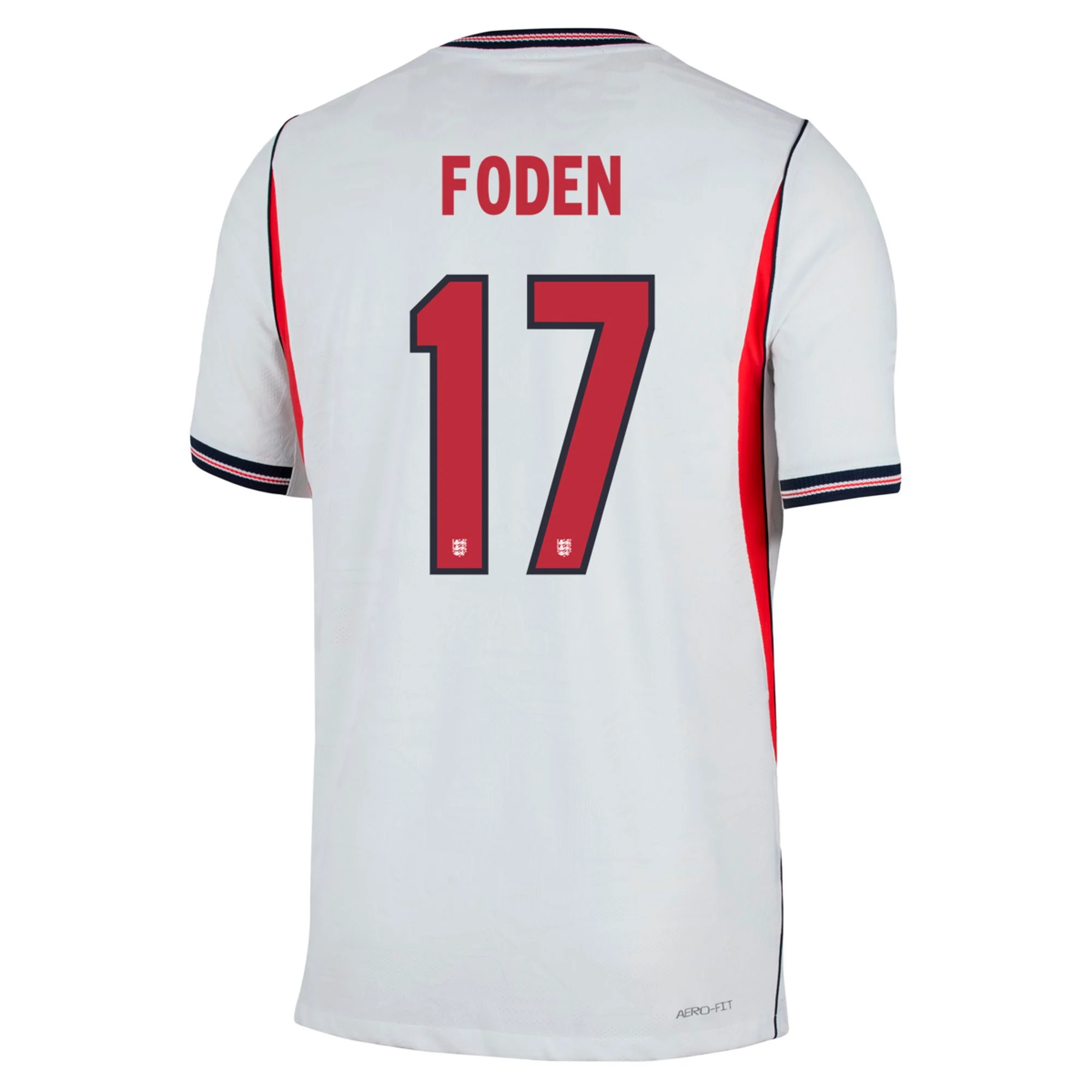 Foden England 2627 Authentic Home Jersey