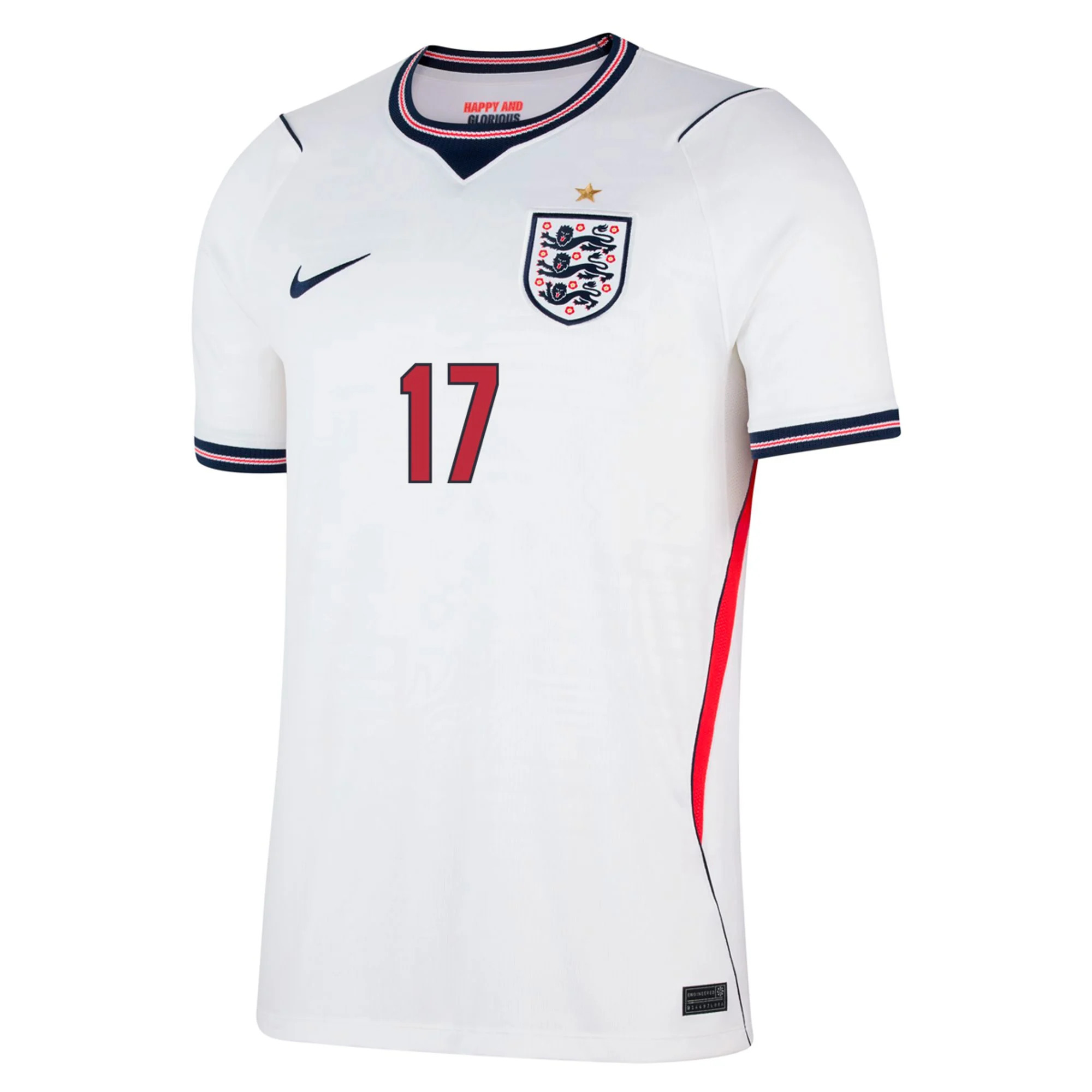 Foden England 2627 Home Jersey2