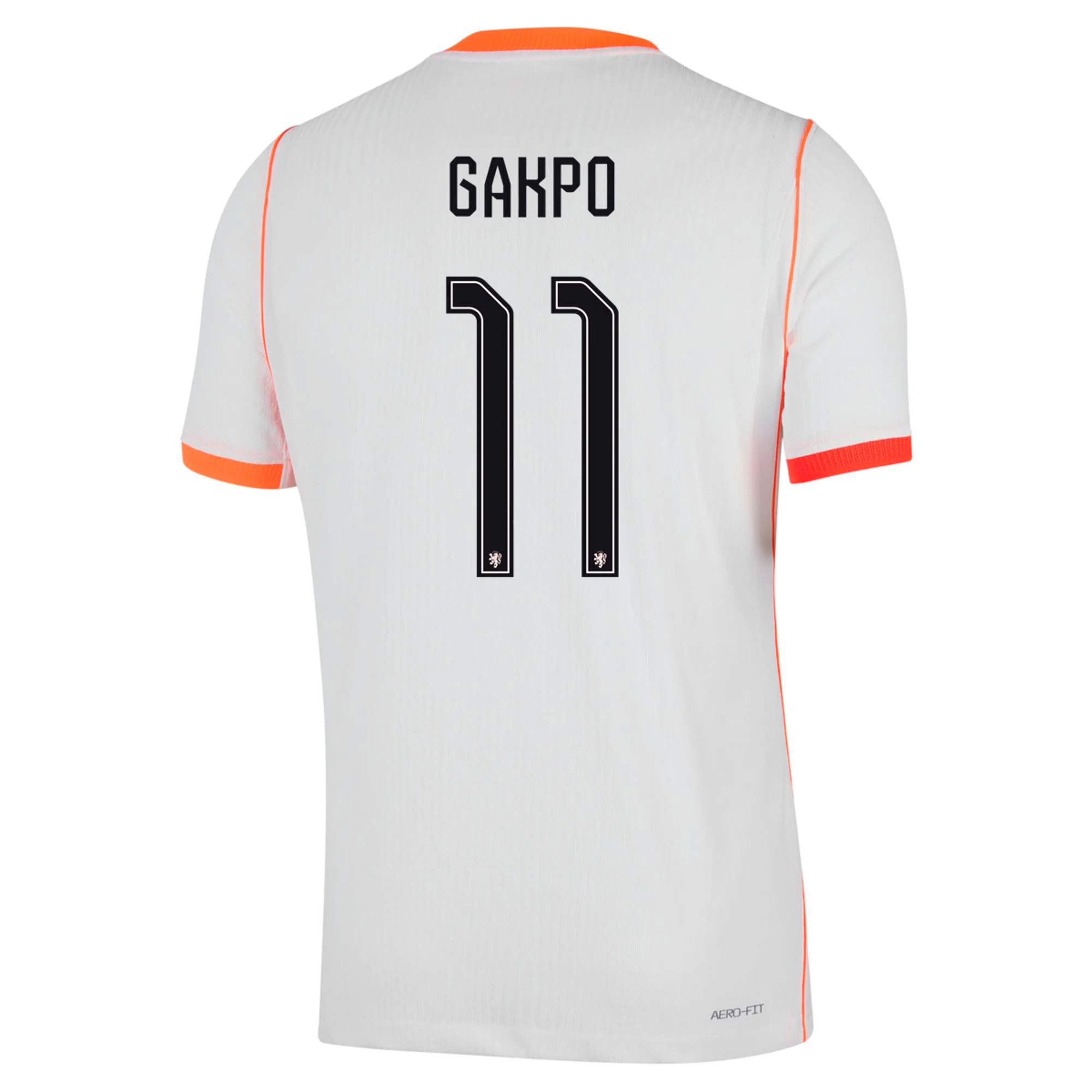 Gakpo Netherlands 2627 Authentic Away Jersey