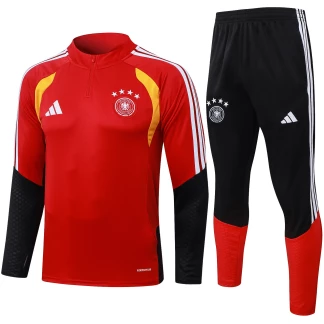 Germany 25/26 Red Half-Zip Tracksuit