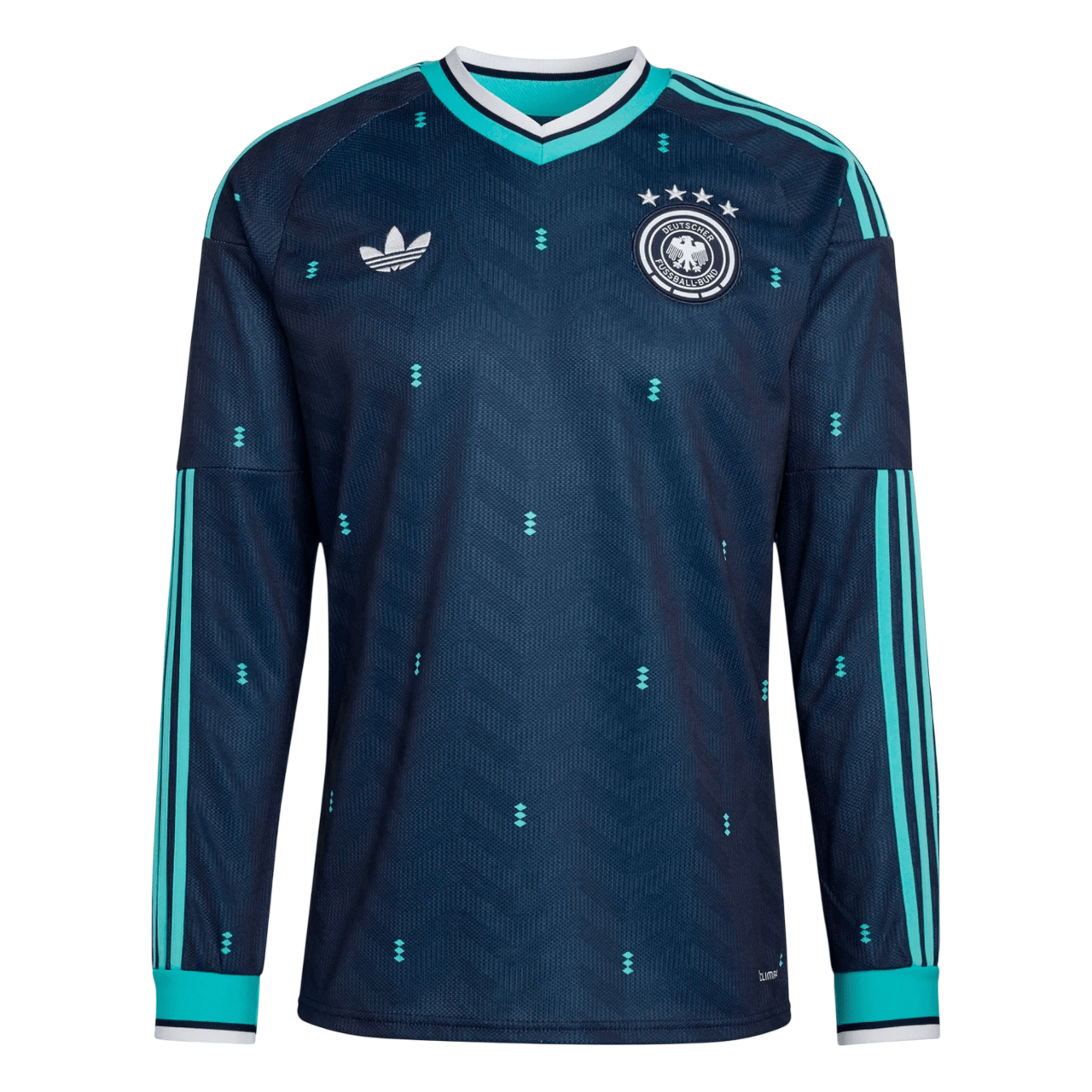 Germany 2627 Long Sleeve Away Jersey-