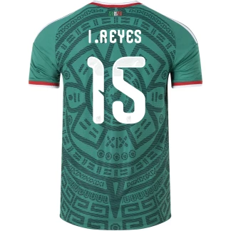 I. Reyes Mexico 26/27 Authentic Home Jersey