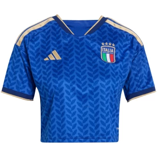 Italy 26/27 Women's Crop Top Home Jersey