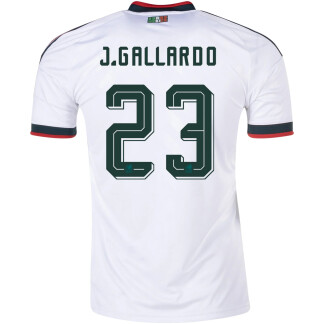 J. Gallardo Mexico 26/27 Away Jersey
