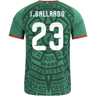 J. Gallardo Mexico 26/27 Home Jersey