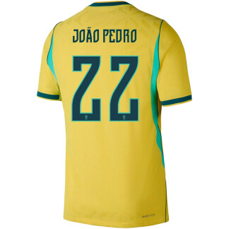 João Pedro Brazil 26/27 Authentic Home Jersey