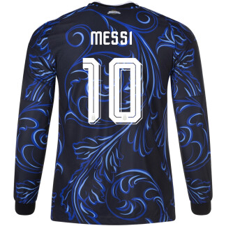 Lionel Messi Argentina 26/27 Authentic Away Long Sleeve Jersey