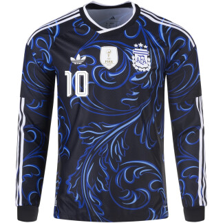 Lionel Messi Argentina 26/27 Authentic Away Long Sleeve Jersey