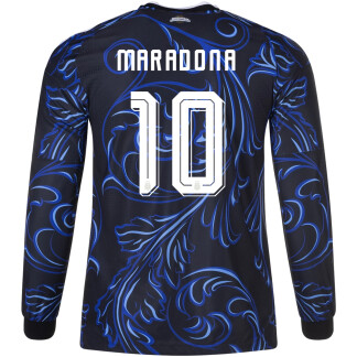 Maradona Argentina 26/27 Authentic Away Long Sleeve Jersey