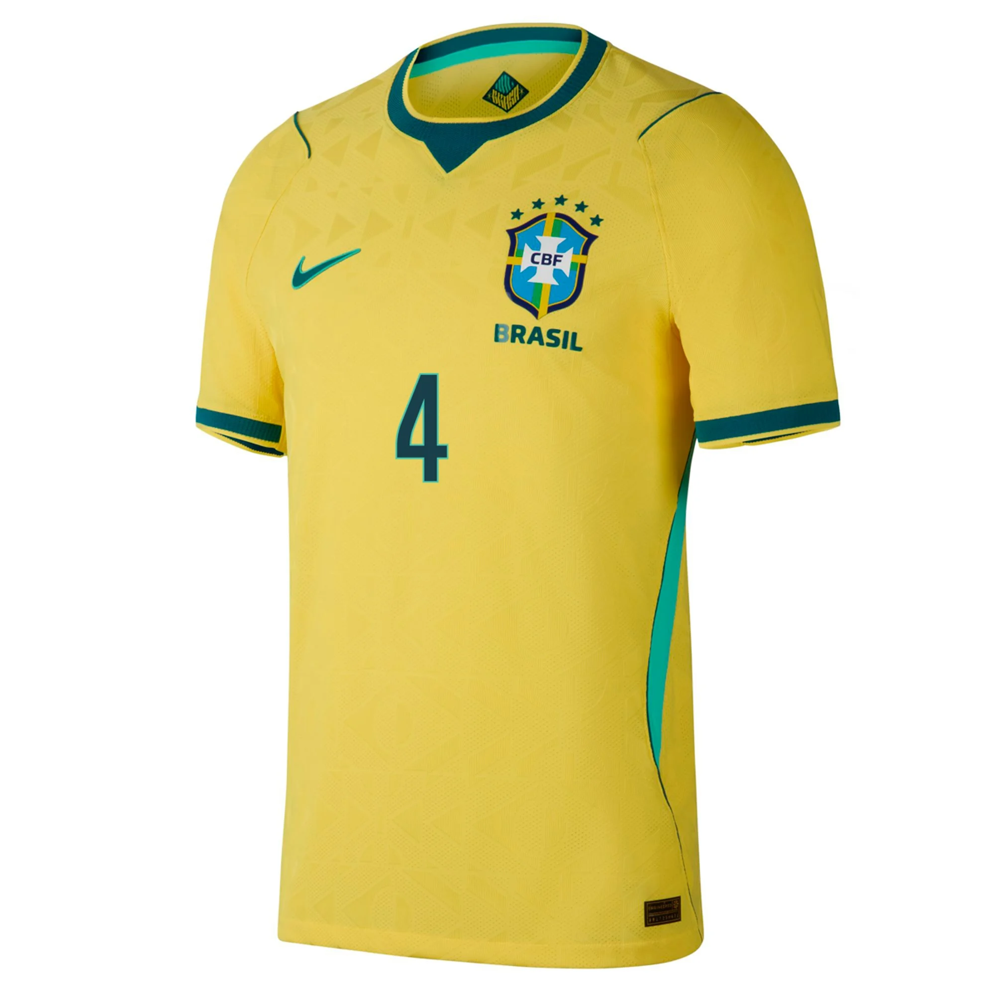 Marquinhos Brazil 2627 Home Jersey2