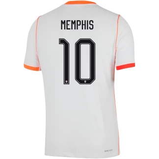 Memphis Depay Netherlands 26/27 Authentic Away Jersey