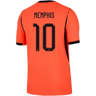 Memphis Depay Netherlands 26/27 Authentic Home Jersey