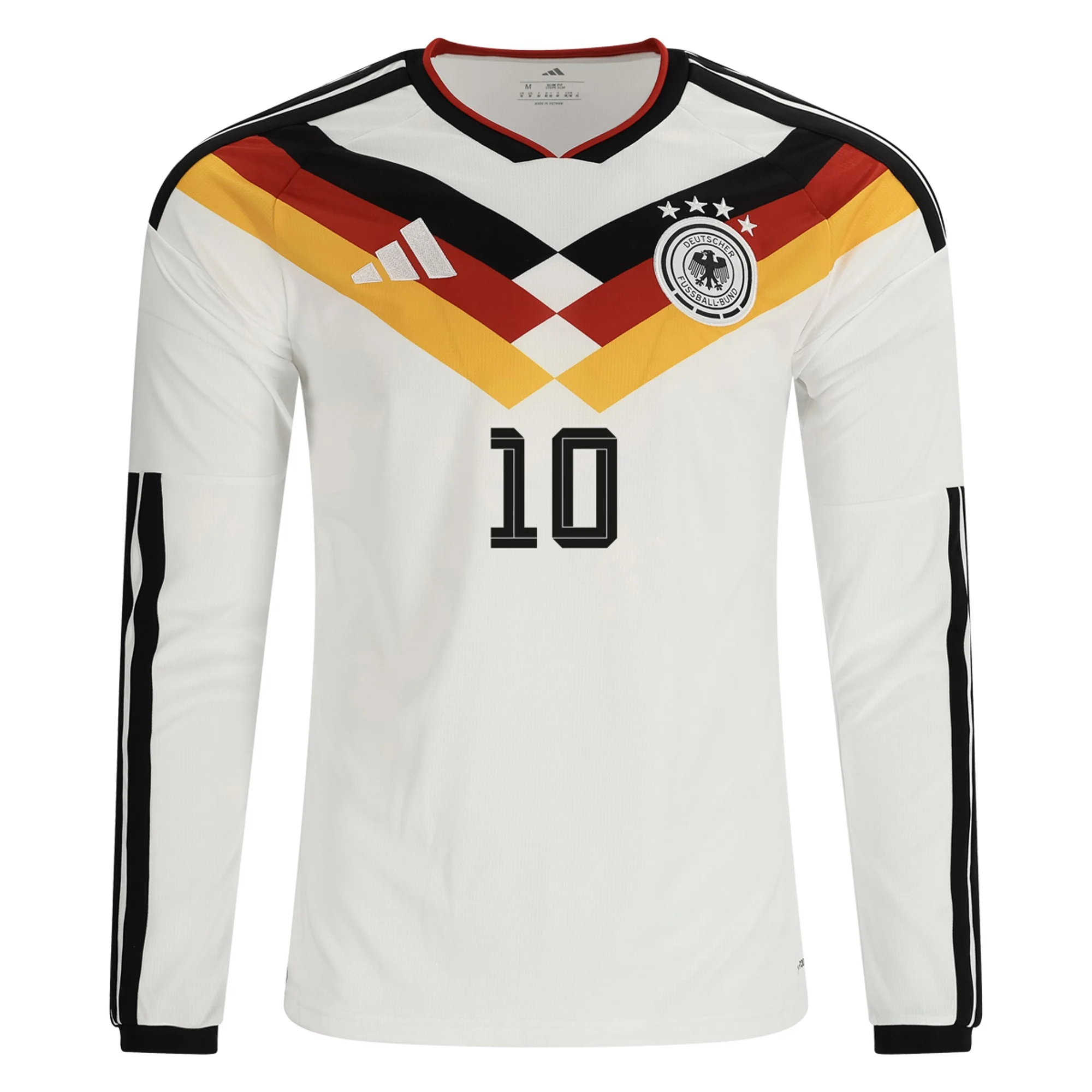 Musiala Germany 2627 Long Sleeve Home Jersey2