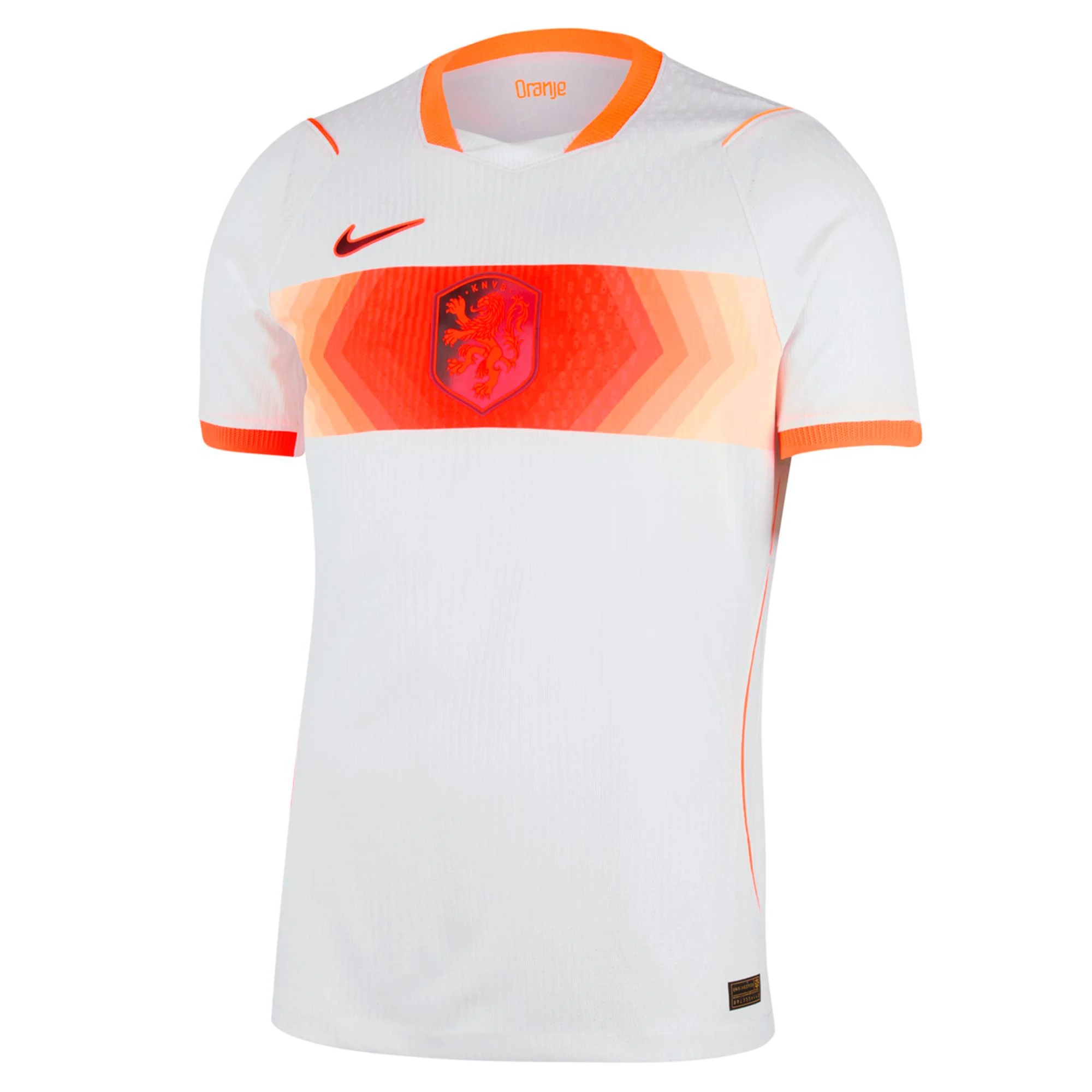 Netherlands 2627 Authentic Away Jersey