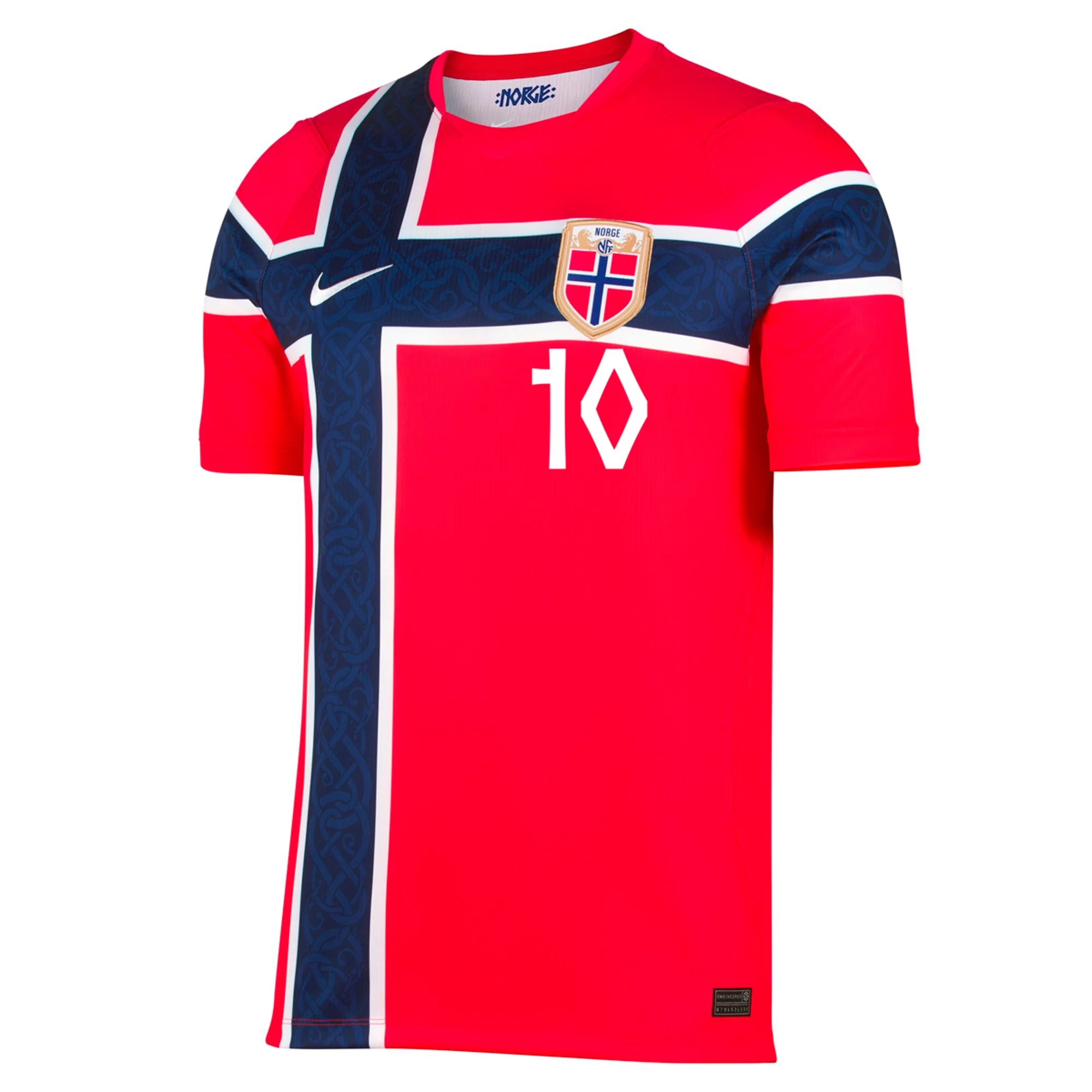 Ødegaard Norway 2627 Home Jersey2